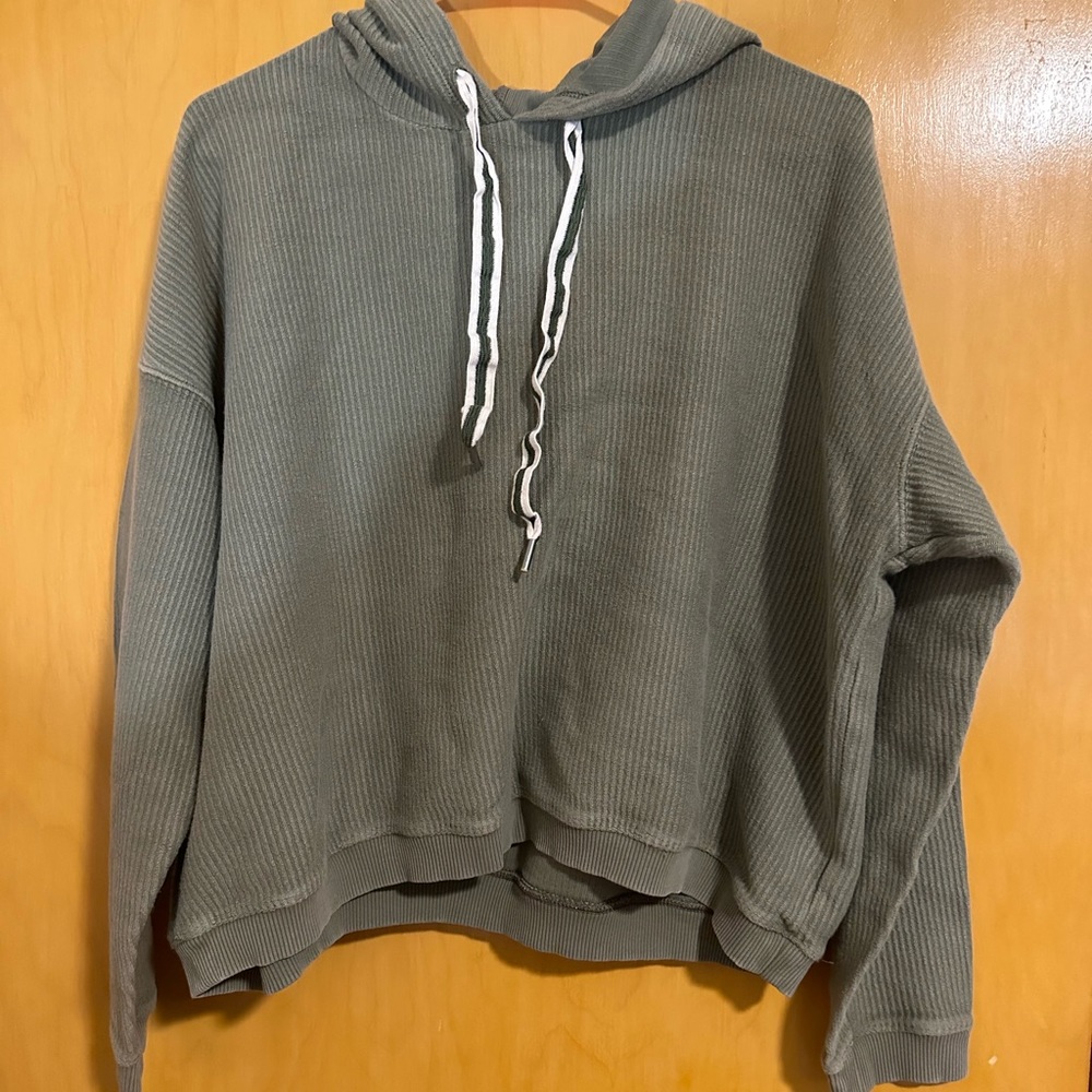 Olive Green Aerie Hoodie